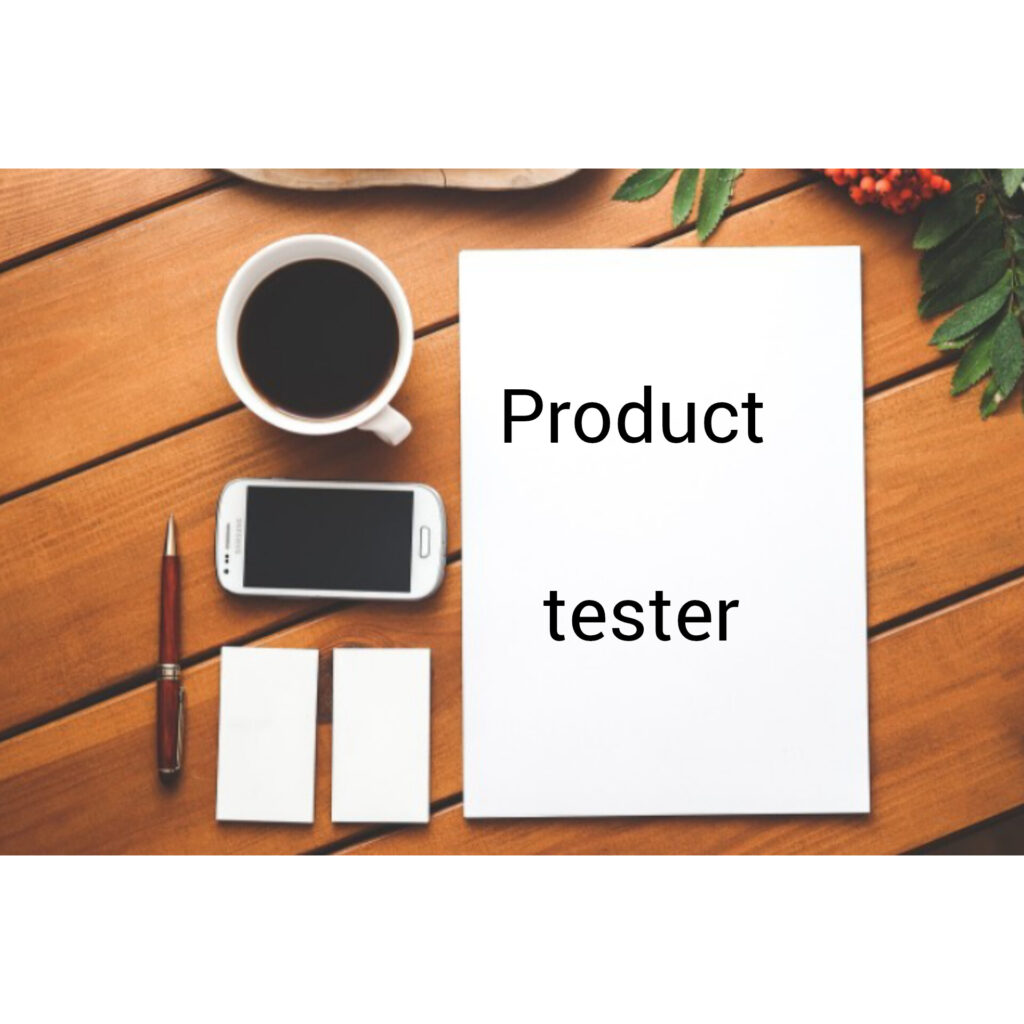 How to become a product tester