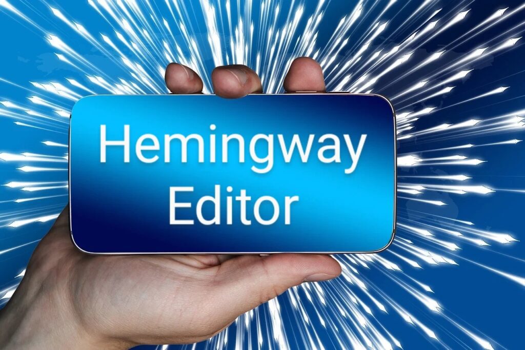 The hemmingWay editor